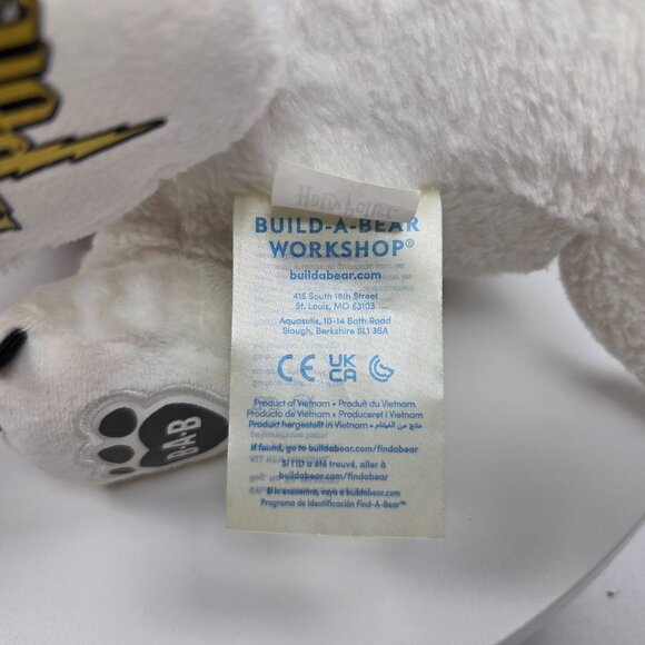 Build A Bear Hedwig Owl 13" Plush Stuffed Owl White Harry Potter Wizarding World - Picture 8 of 9